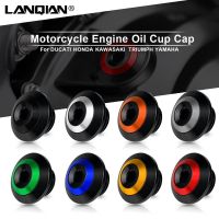 M19x2.5 Aluminum Oil Filter Cup Engine Plug Cover For Ducati HYPERMOTARD MONSTER MULTISTRADA PANIGALE 748 749 916 999 Parts