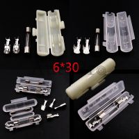 【YF】✷▲∏  1 Set BX3013/BX3013A/DJ90024/DJ90025 Flip Type Fuses Fuse Socket With Terminal 6x30MM 6x30mm Glass Tube Holder