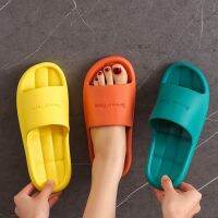 2021 Unisex Slippers Women Men Couple Waterproof Sandals Bathroom Summer Beach Non-slip Indoor Home Soft Sole Loafer