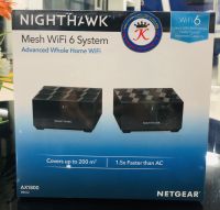 NIGHTHAWK Mesh WiFi 6 System Advanced Whole WiFi (2pack) Netgear AX1800 MK62