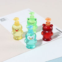 WORE Dollhouse Miniature Cartoon Animal Hand Sanitizer Bottle Model DIY Accessories