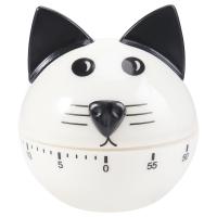 Timer Kitchen Cooking Clock Countdown Mechanical Alarm Cat Manual Animal Timers Baking Cute Digital Reminder Egg Kids Shaped