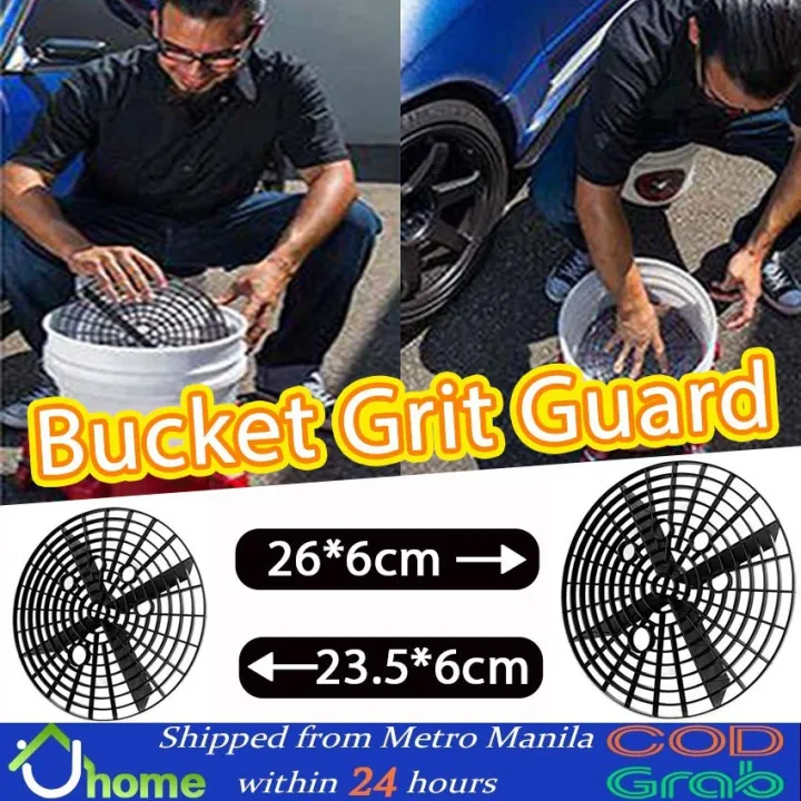 (ZQ【SOYACAR】Car Wash Bucket Grit Guard Scratches Preventing Dirt Filter