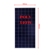 SMAC แผงโซล่าเซลล์ โพลี่ POLY 340W 24V Solar Cell โซล่าเซลล์ Solar Panel