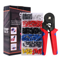 LUCHSHIY Terminals Crimp Pliers Crimping Tools Set Wire Crimper HSC8 6-4 Crimping Tools Tubular Terminals Electrician Tool Kit