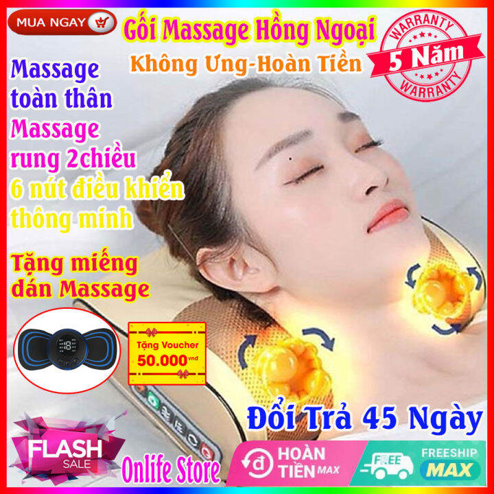 Massage Gối mát xa cổ gáy Máy masage lưng và cột sống Máy massage chân ...