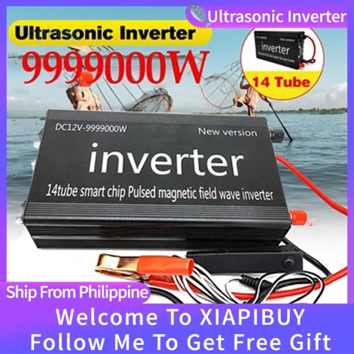 DC12V 9999000W Ultrasonic Inverter Electric Fisher High Power Safty