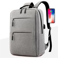 Mens Backpack Back Pack USB External Charge Laptop Backpack Shoulders Men And Women Waterproof Travel Backpack Mochila