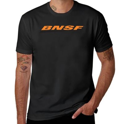 Bnsf Train Logo T-Shirt Quick-Drying T-Shirt Funny T Shirt Plain T-Shirt White T Shirts Plain White T Shirts Men