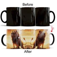 Dropshipping the King of Forest Lion Mug 11oz Ceramic Coffee Mug Animal Lovers Gift Cup Zoo Worker Birthday Gift Mugs