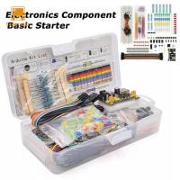 ซูเปอร์สตาร์พร้อมกล่องตัวเก็บประจุ R3สำหรับ Arduino เริ่มต้นธรรมดา DIY ตัวเริ่มโปรเจค830เบรดบอร์ดอิเล็กทรอนิกส์ชุดสนุกอุปกรณ์สำหรับต้านทานสารพันชุดส่วนประกอบชุดอิเล็กทรอนิกส์ DIY อิเล็กทรอนิกส์