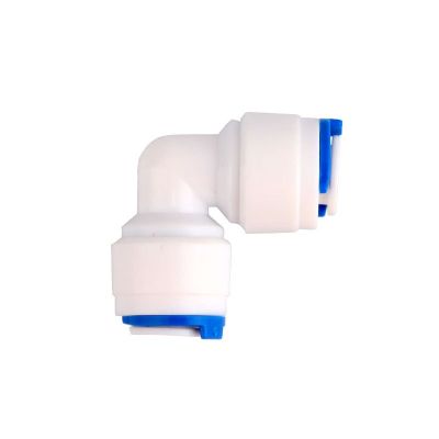 1pc 1/4 Quick-Connect PC Elbow PE Pipe Fitting Water Pipe L-Type Two-Way Pair Plug 90° Angle Water Purification Joint Pipe Fittings Accessories