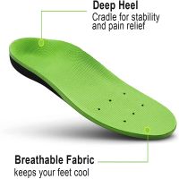 EVA Orthopedic Shoes Sole Insoles for Feet Arch Foot Pad X/O Type Leg Correction Flat Foot Arch Support Sports Shoes Insert