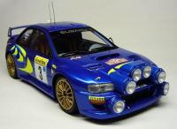 โมเดลรถรถยนต์ของเล่นประกอบเองขนาด1/24 Impreza WRC 98มอนติคาร์โลแบบ DIY Tamiya 24199