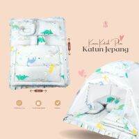 KATUN Baby Casur Japanese Cotton SET KELAMBU Clabu SET BEDCOVER BEDCOVER SET Kelurbu Cotton Japanese