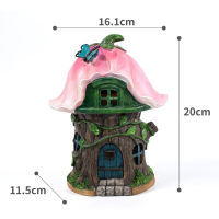 Outdoor Garden Camping Hanging LED Light Miniature Solar Powered Fairy House Outdoor Decorative Walkway Landscape dropshipping