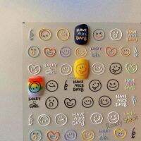 【hot sale】 ♀♠♧ B50 [CORAL SEA] Smiley Bear Embossed 1465 Manicure Patch Tools Stickers Patches Accessories