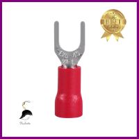 หางปลาแฉกหุ้ม ZEBERG SVM 1.25-4 สีแดง แพ็ก 20 ชิ้นINSULATED SPADE TERMINAL ZEBERG SVM 1.25-4 RED 20PCS **มีบริการชำระเงินปลายทาง**