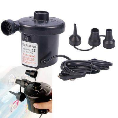 Electric Pump Dual purpose Car Electric Pump เครื่องสูบลม ที่สูบลม ปั๊มเป่าลมยาง ที่สูบลมไฟฟ้า พกพา สูบลมไฟฟ้า 3 in 1 พกพาได้ พร้อมหัว 3 ขนาด