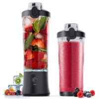 Electric Portable Blender Smoothies 600ML USB Rechargeable 4000mAh Powerful Ice Crush Fresh Fruit Juicer Mini Personal Blender