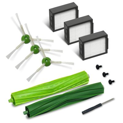 Main Brush Side Brush Filter Replacement Parts Kits for I7 I3 I4 I6 I8 E5 E6 E7 I,E&amp;J Series Robotic Vacuum Cleaner