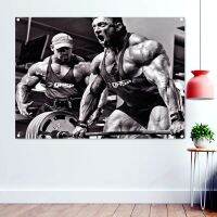 ที่ดีที่สุดเพาะกายสร้างแรงบันดาลใจ WallCanvas แบนเนอร์ธงยิมผนัง Backg แขวนจิตรกรรมกีฬาออกกำลังกายออกกำลังกายโปสเตอร์ตกแต่งด้านบนออกกำลังกายเกียร์