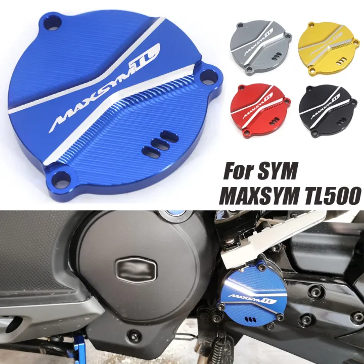 Motorcycle trim cover frame front drive axle cover guard for SYM MAXSYM