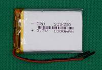 แบตลิเทียมLithium battery 3.7V1000mah  รหัส503450