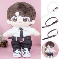 MEXICOSP ตุ๊กตาผ้าฝ้าย15Cm/20Cm สำหรับตุ๊กตาผ้าน่ารักสำหรับตุ๊กตาผ้ากำมะหยี่แฟชั่นอุปกรณ์เสื้อผ้าเข็มขัดเข็มขัดลำลอง