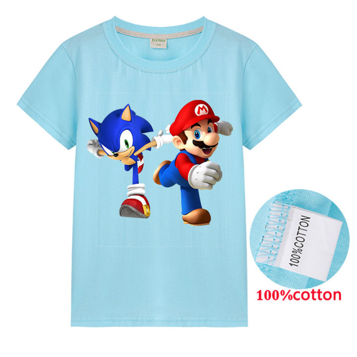 super-mario-bros-เสื้อยืดคอกลม100-สำหรับเด็กเด็กผู้ชายเด็กผู้หญิงเสื้อยืดเด็กผู้หญิงแบบบางเสื้อยืดฤดูร้อนเสื้อผ้าเด็กแขนสั้น0000