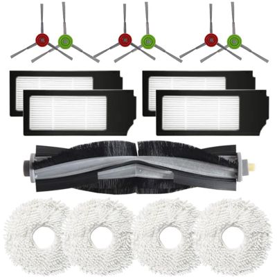 Replacement Parts Main Brush Side Brushes HEPA Filters Mop Pads for Ecovacs X1Omni X1Turbo Vacuum Cleaner Accessories