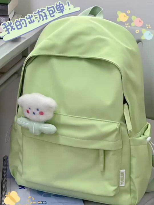 Junior High School ins Fresh backpack Travel Backpack Style Small Class