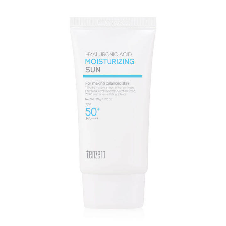 TENZERO Hyaluronic Acid Moisturizing Sun SPF50+ PA++++ 50g | Lazada.co.th