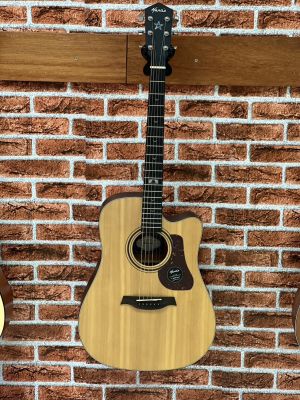 Mantic กีต้าร์โปร่ง ชายเว้า 41" Acoustic Guitar Cutaway 41" รุ่น GT-10DC พร้อมกระเป๋า ปิ๊ก ประแจ