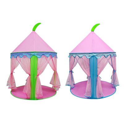 Childrens Net Yarn Tent Folding Indoor Ball Pool Game House Tents Dollhouse Tent Gift for Kids Games Center