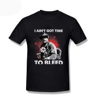 Men Tee Shirt Blain Predator I AinT Got Time To Bleed MenS T-Shirt Short Sleeve 100% Cotton Summer Oversized Graphic Tshirts S-4XL-5XL-6XL