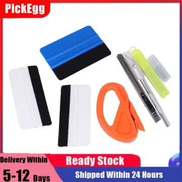 PRO Car Wrap Vinyl Tools Kit Squeegee Scraper Magnets Window Tint