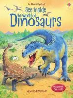 USBORNE FLAP BOOK, AN: SEE INSIDE THE WORLD OF DINOSAURS