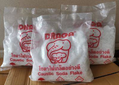 โซดาไฟ ตราช้าง ( caustic soda flake)