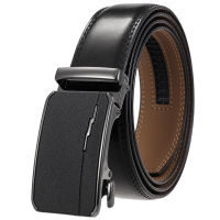 【COD/Ready Stock】Men Belt New Mens 100% Genuine Cow Leather Belt for Men Business Suit/ Jeans Belt 3.5cm Width 110-125CM