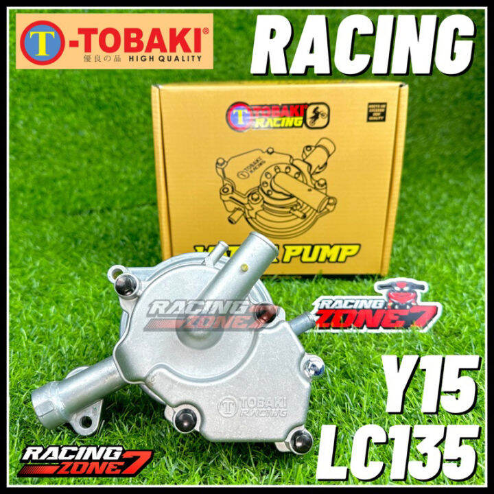 TOBAKI WATER PUMP EXTRA Y15 LC135 WATER PUMP RACING, RACING WATER PUMP, Heavy duty Lc V1 V6 4s