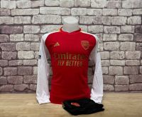 New!!! ชุดกีฬาทีม Arsenal ชุดกีฬาฟุตบอลแขนยาวผ(เสื้อพร้อมกางเกง)