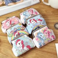 【CW】 Women  39;s Wallet Unicorn Card Holder Coin Purse Clutch Change Children  39;s Wallets