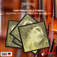 PIRASTRO EVAH PIRAZZI (GOLD BALL) G-Gold Ball-E Mittel Envelope  สายไวโอลิน แบบชุด ครบ 4 สาย ART.NO. 415021