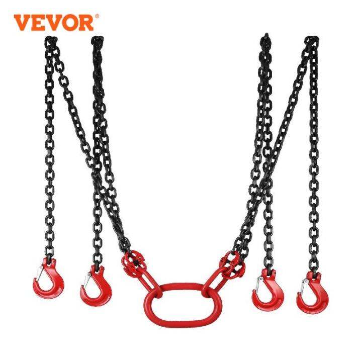 VEVOR Lifting Chain Sling Lifts 5 Tonne 1.5M 3M 4M X 5/16 Inch Heavy ...