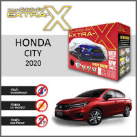 ผ้าคลุมรถ ส่งฟรี HONDA CITY 2020 ตรงรุ่น กล่อง EXTRA-X ผ้า HI-PVC อย่างดีหนาพิเศษ ป้องกันแดด ป้องกันฝน ป้องกันฝุ่น