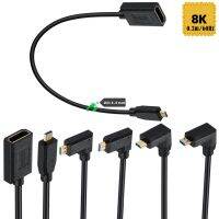 [LUNA electronic accessories] 8K Micro HDMI To Cable ตัวผู้ตัวเมีย0.3ม. 3D รุ่น1080P 1.4สำหรับกล้องถ่ายรูปแท็บเล็ต