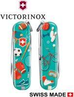 (สกรีนลายไม่เรียบ)มีดพับ Victorinox รุ่น Classic SD Limited Edition 2020,Sports World (0.6223.L2010)