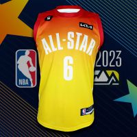 เสื้อผ้าบอลที่นิยมมากที่สุด เสื้อบาส เสื้อบาสเกตบอล NBA ทีม ALLSTARS/western ทีม ออลสตาร์ส ฝั่งตะวันตก 2023 BK0172 รุ่น เลบรอน เจมส์ 6 ไซส์ S-5XL