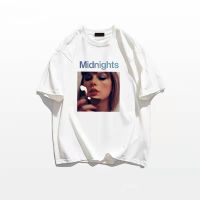 Hot Sale [Mindnight] Taylor Album Swift Print T-Shirt Cotton Mens Hot Butt Hope Short Sleeve Fashion Neutral Graphic Oversized